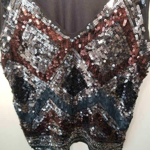 H&M sequin tank top size XS - Picture 6 of 7